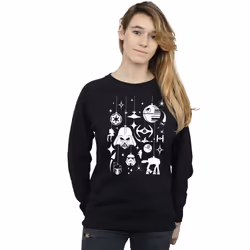 Star Wars - Sweat - Femme (Noir)