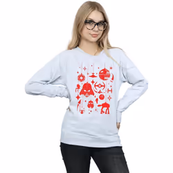 Star Wars - Sweat - Femme (Gris chiné)