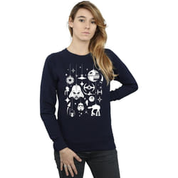 Star Wars - Sweat - Femme (Bleu marine)