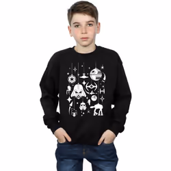 Star Wars - Sweat - Garçon (Noir)