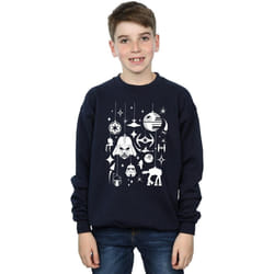 Star Wars - Sweat - Garçon (Bleu marine)