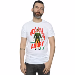 Elf - T-shirt ANGRY ELF - Homme (Blanc)