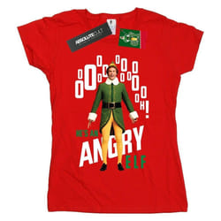 Elf - T-shirt ANGRY ELF - Femme (Rouge)