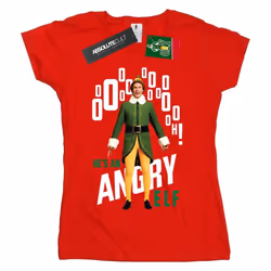Elf - T-shirt ANGRY ELF - Femme (Rouge)