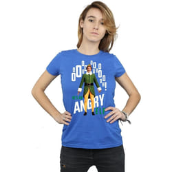 Elf - T-shirt ANGRY ELF - Femme (Bleu roi)