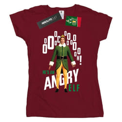 Elf - T-shirt ANGRY ELF - Femme (Bordeaux)