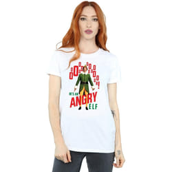 Elf - T-shirt ANGRY ELF - Femme (Blanc)