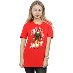 Elf - T-shirt ANGRY ELF - Femme (Rouge)