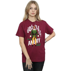 Elf - T-shirt ANGRY ELF - Femme (Bordeaux)