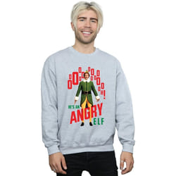 Elf - Sweat ANGRY ELF - Homme (Gris chiné)