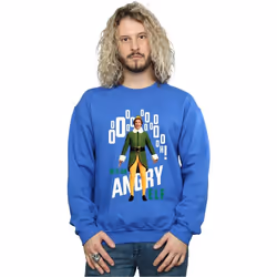 Elf - Sweat ANGRY ELF - Homme (Bleu roi)