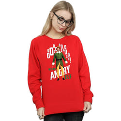 Elf - Sweat ANGRY ELF - Femme (Rouge)