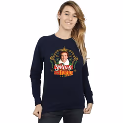 Elf - Sweat - Femme (Bleu marine)