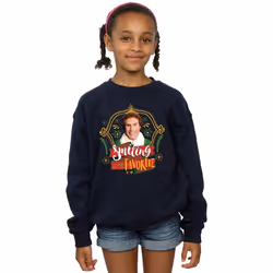 Elf - Sweat - Fille (Bleu marine)