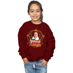 Elf - Sweat - Fille (Bordeaux)