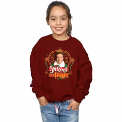 Elf - Sweat - Fille (Bordeaux)