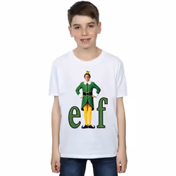 Elf - T-shirt - Garçon (Blanc)