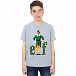 Elf - T-shirt - Garçon (Gris chiné)