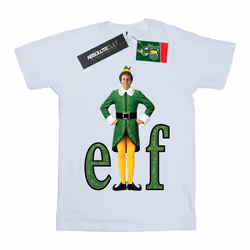 Elf - T-shirt - Fille (Blanc)