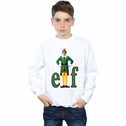 Elf - Sweat - Garçon (Blanc)
