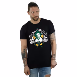 Elf - T-shirt COTTON HEADED NINNY MUGGINS - Homme (Noir)