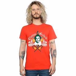 Elf - T-shirt COTTON HEADED NINNY MUGGINS - Homme (Rouge)