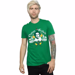 Elf - T-shirt COTTON HEADED NINNY MUGGINS - Homme (Vert vif)
