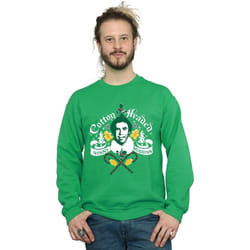 Elf - Sweat COTTON HEADED NINNY MUGGINS - Homme (Vert vif)