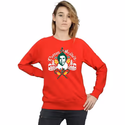 Elf - Sweat COTTON HEADED NINNY MUGGINS - Femme (Rouge)