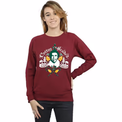 Elf - Sweat COTTON HEADED NINNY MUGGINS - Femme (Bordeaux)