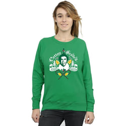 Elf - Sweat COTTON HEADED NINNY MUGGINS - Femme (Vert vif)