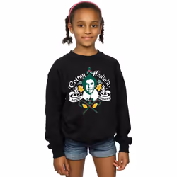 Elf - Sweat COTTON HEADED NINNY MUGGINS - Fille (Noir)