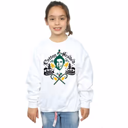 Elf - Sweat COTTON HEADED NINNY MUGGINS - Fille (Blanc)