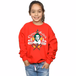 Elf - Sweat COTTON HEADED NINNY MUGGINS - Fille (Rouge)