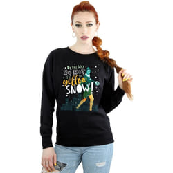 Elf - Sweat YELLOW SNOW - Femme (Noir)