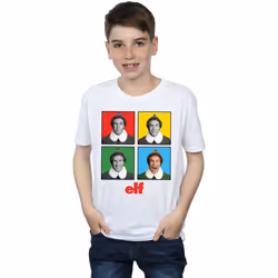 Elf - T-shirt - Garçon (Blanc)