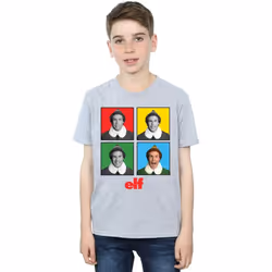 Elf - T-shirt - Garçon (Gris chiné)