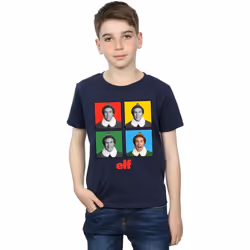 Elf - T-shirt - Garçon (Bleu marine)