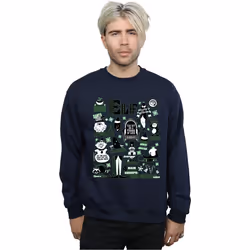 Elf - Sweat - Homme (Bleu marine)