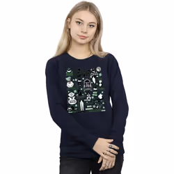 Elf - Sweat - Femme (Bleu marine)