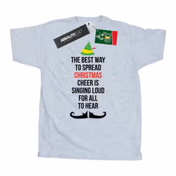 Elf - T-shirt CHRISTMAS CHEER - Homme (Gris chiné)