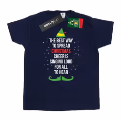 Elf - T-shirt CHRISTMAS CHEER - Homme (Bleu marine)