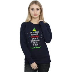 Elf - Sweat CHRISTMAS CHEER - Femme (Bleu marine)