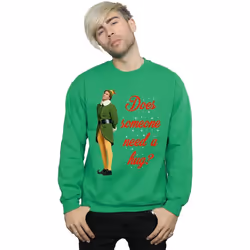 Elf - Sweat - Homme (Vert vif)