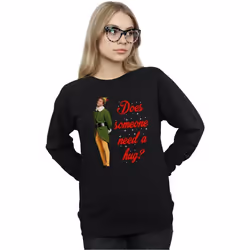 Elf - Sweat - Femme (Noir)
