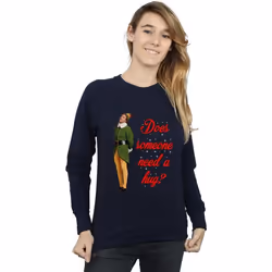 Elf - Sweat - Femme (Bleu marine)