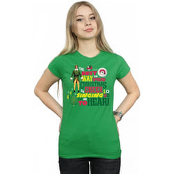 Elf - T-shirt CHRISTMAS CHEER - Femme (Vert vif)