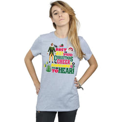 Elf - T-shirt CHRISTMAS CHEER - Femme (Gris chiné)