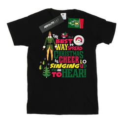 Elf - T-shirt CHRISTMAS CHEER - Fille (Noir)