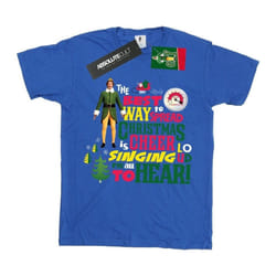Elf - T-shirt CHRISTMAS CHEER - Fille (Bleu roi)